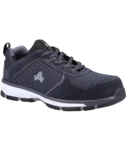 Amblers Unisex Adult AS719C Suede Safety Shoes (Gray)