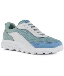 Geox Womens/Ladies Spherica Nappa Leather Sneakers