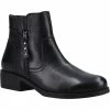 Riva Womens/Ladies Rockhampton Leather Ankle Boots - Black