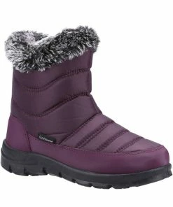 Cotswold Womens/Ladies Longleat Galoshes Boot - Purple
