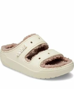 Crocs Womens/Ladies Classic Cozzzy Sandals - Bone