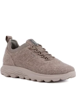 Geox Womens/Ladies Spherica Sneakers - Dark Rose