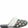 Fleet & Foster Womens/Ladies Sycamore Slippers - Gray