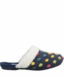 Fleet & Foster Womens/Ladies Sycamore Slippers - Navy