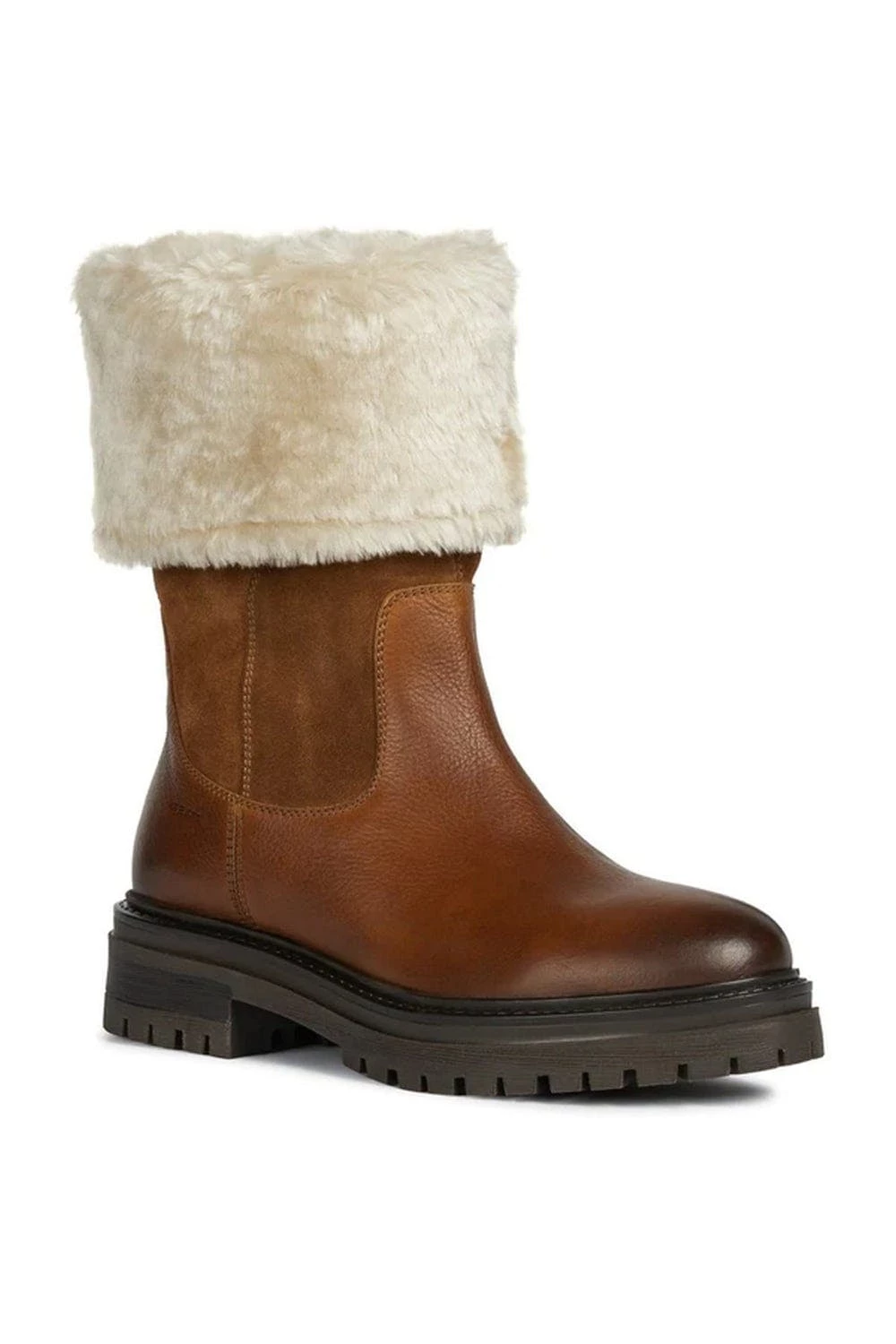 Geox Womens/Ladies D Iridea M Leather Ankle Boots