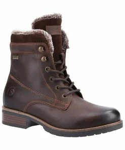 Cotswold Womens/Ladies Daylesford Leather Ankle Boots - Brown