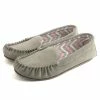 Eastern Counties Leather Womens/Ladies Ffion Suede Moccasins - Gray