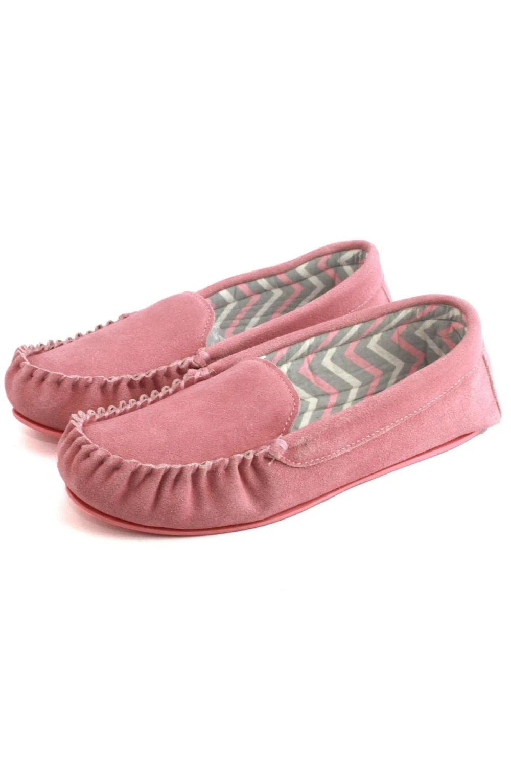 Eastern Counties Leather Womens/Ladies Ffion Suede Moccasins - Blush