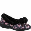 Fleet & Foster Womens/Ladies Goldfinch Floral Slippers - Navy