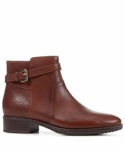 Geox Womens/Ladies Felicity Leather Ankle Boots
