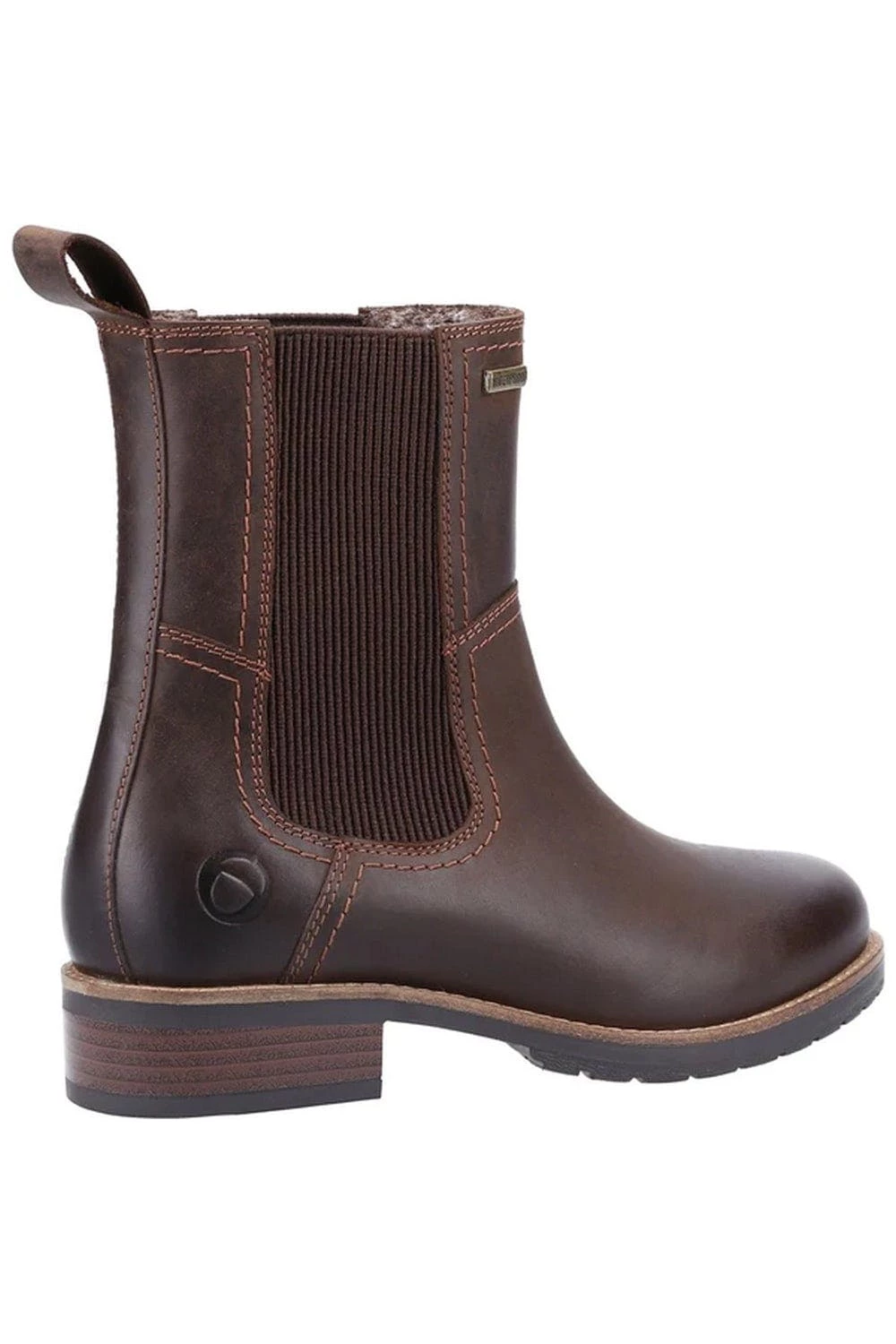 Cotswold Womens/Ladies Somerford Leather Chelsea Boots - Brown - Image 2