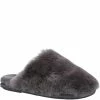 Cotswold Womens/Ladies Salperton Sheepskin Lined Slippers - Gray