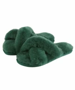 Eastern Counties Leather Womens/Ladies Delilah Sheepskin Slippers - Marine