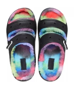 Crocs Womens/Ladies Cozzzy Tie Dye Sandals