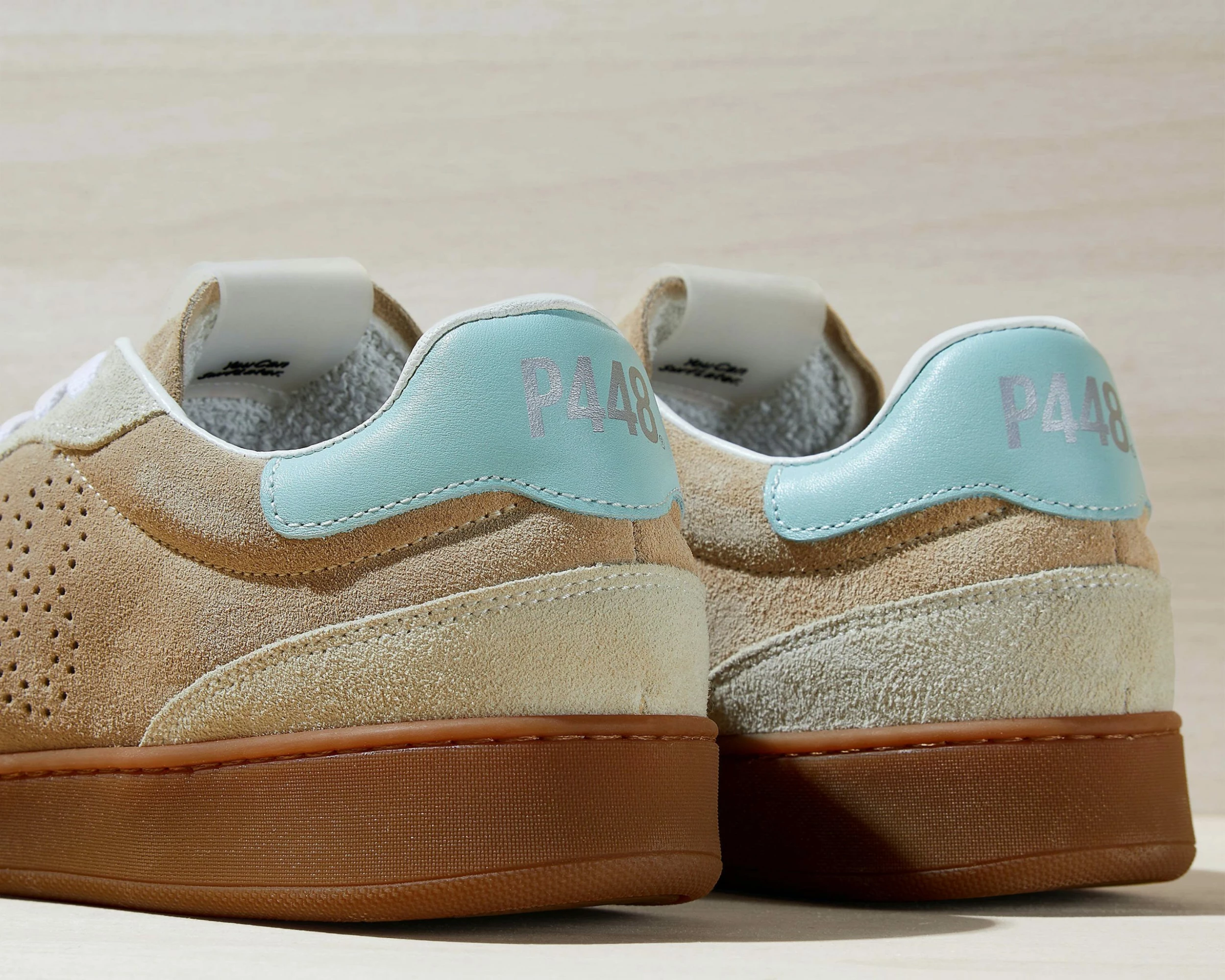 P448 Vert Cream Sneakers - Image 4