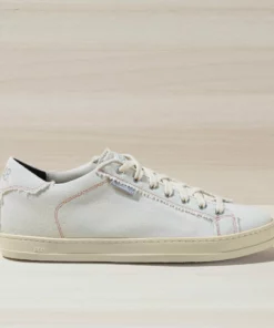 P448 John Vegan Cream Sneakers