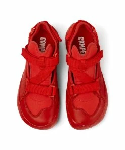 Camper Women Peu Stadium Sandals - Red