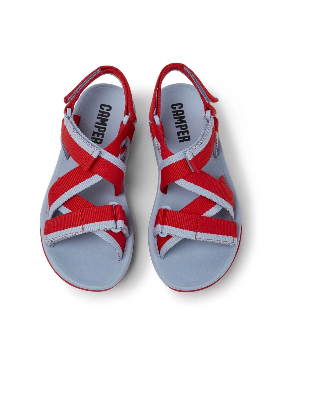 Camper Women Match Sandals - Red - Image 4