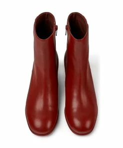 Camper Women Katie Ankle Boots - Burgundy