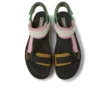 Camper Sandals Women Oruga Up - Green/Pink/White