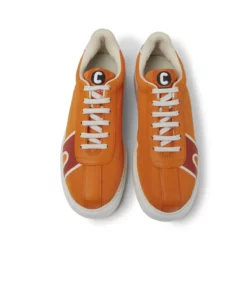 Camper Sandals Women Oruga Up - Orange/Red/White