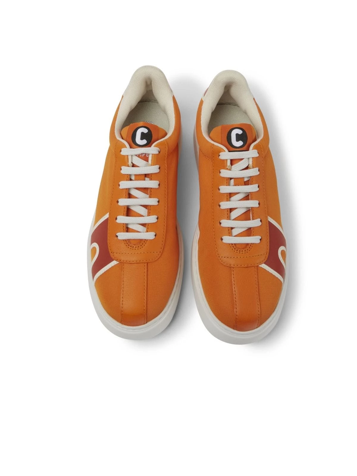 Camper Sandals Women Oruga Up - Orange/Red/White