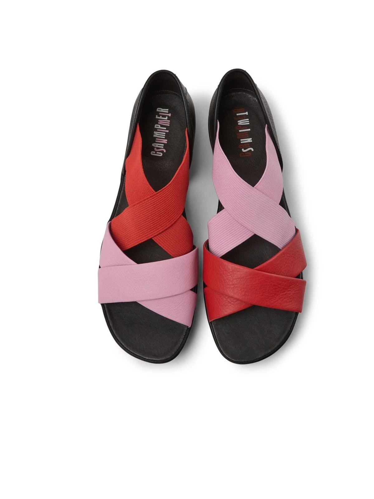 Camper Sandals Women Twins - Pink/Red