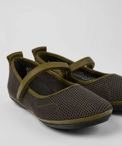 Camper Right TENCEL® Ballerinas For Women - Dark Gray