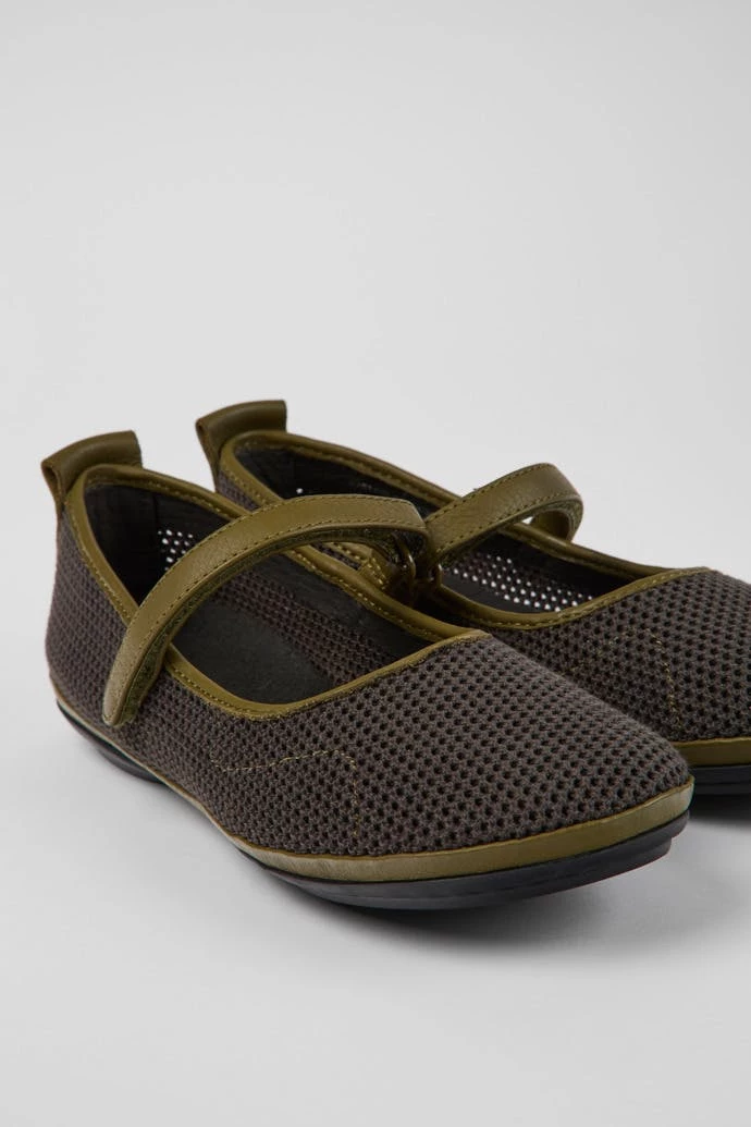 Camper Right TENCEL® Ballerinas For Women - Dark Gray