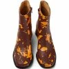 Ankle Boots Women Camper Kiara - Burgundy/Orange