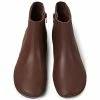 Camper Women Right Ankle Boots - Burgundy