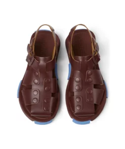 Camper Women Sandals Set - Burgundy