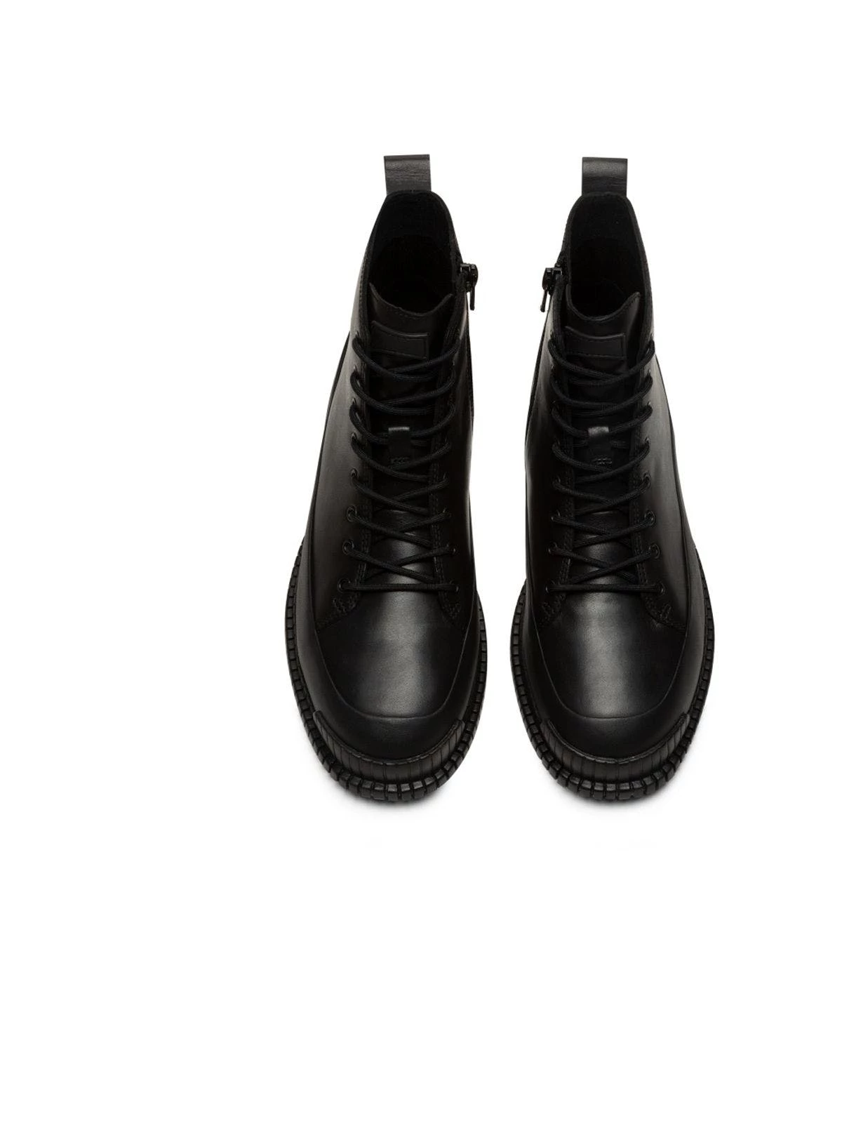 Camper Women Pix Leather Lace Up Boot - Image 4