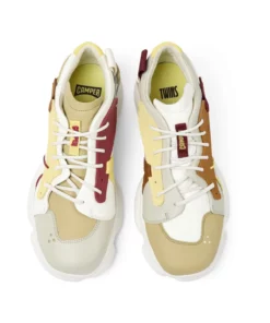 Camper Karst Twins Sneaker - Multicolored White/Yellow