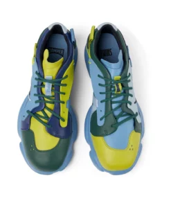 Camper Karst Twins Sneaker - Multicolored Blue/Green