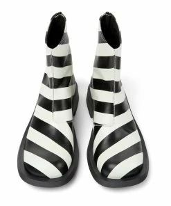 Camper Women&apos;s Boots 1978 - Multicolored Black/White