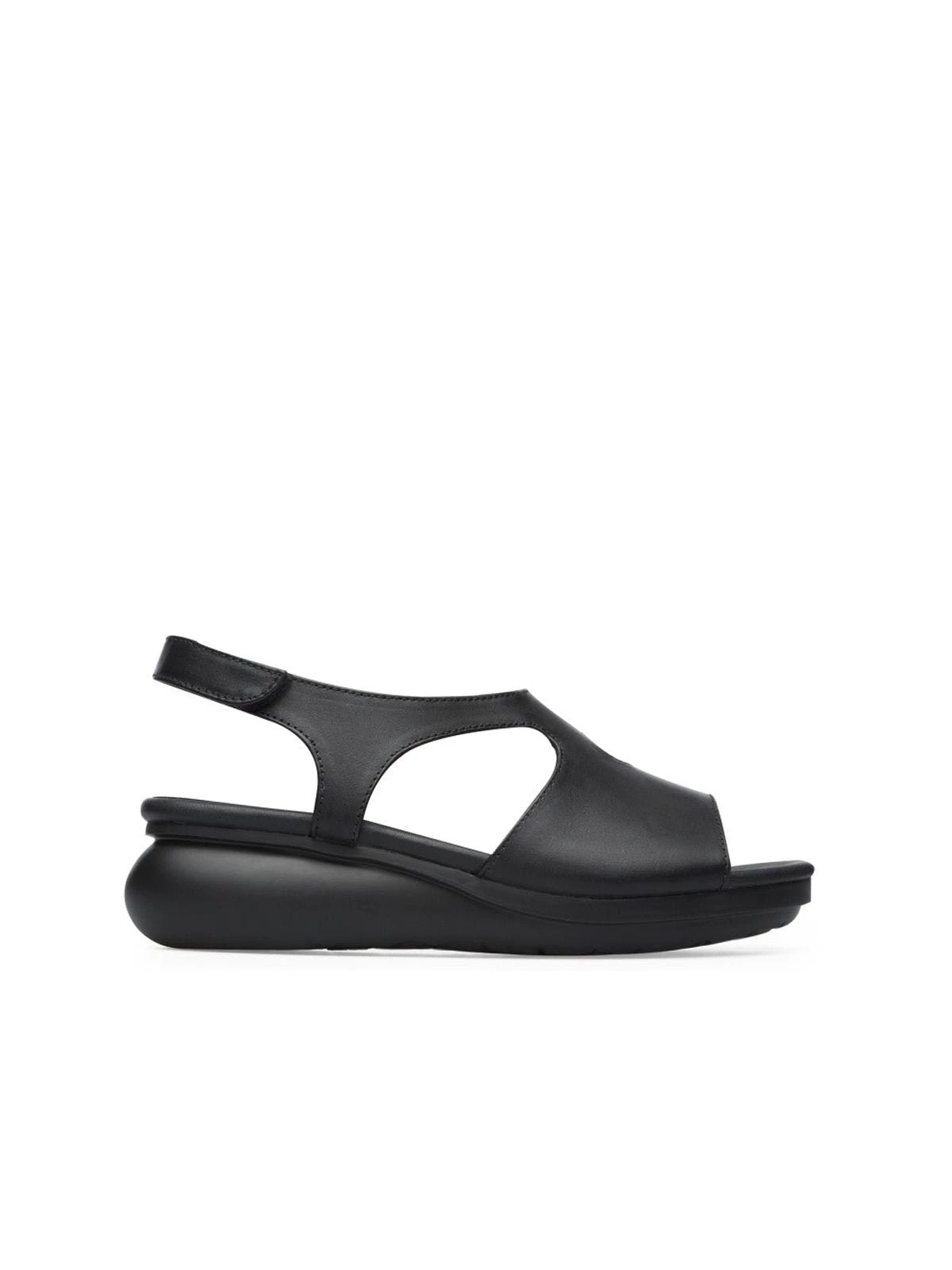 Camper Women Balloon Sandals - Black