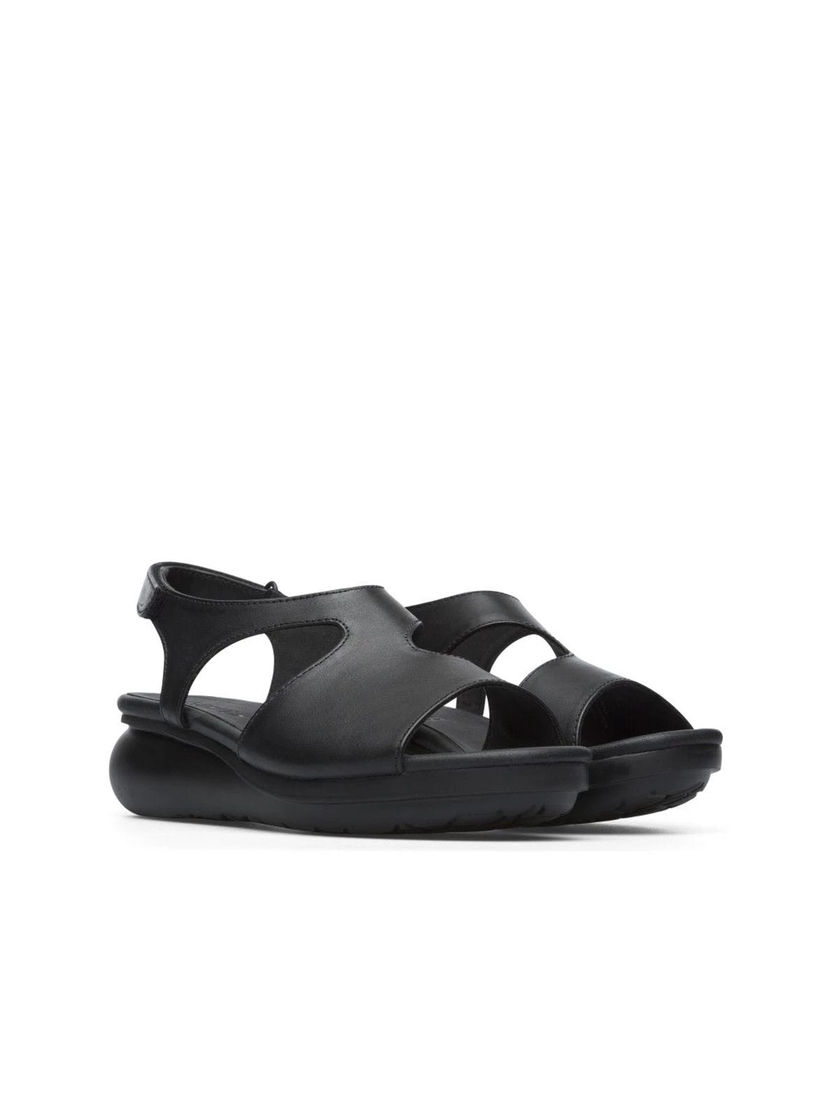 Camper Women Balloon Sandals - Black - Image 2