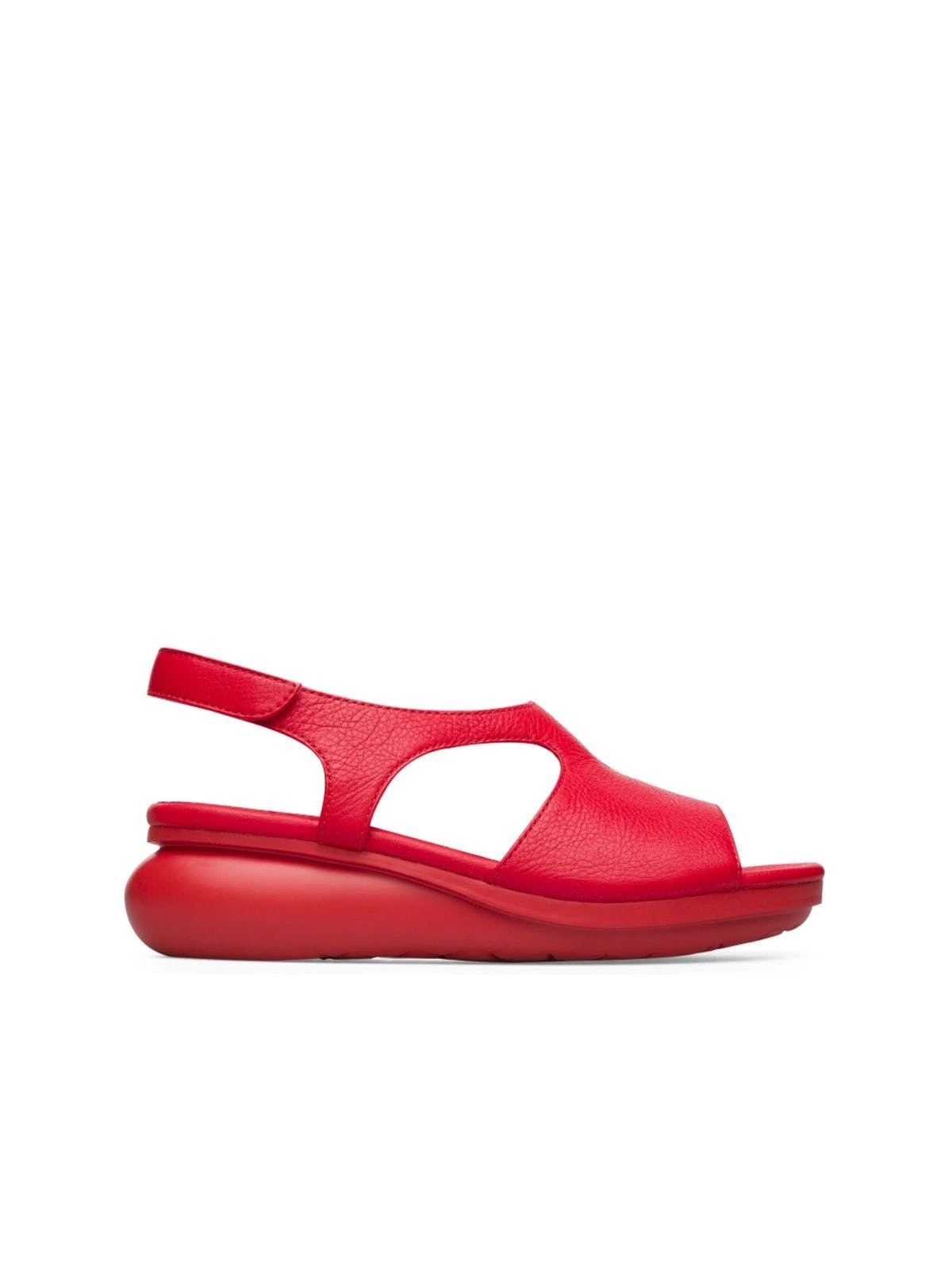 Camper Women Balloon Sandals - Red - Image 4