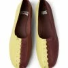 Camper Ballerinas Women Twins Shoes - Yellow/Burgundy