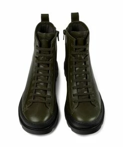 Camper Women Brutus Ankle Boots - Green
