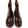 Camper Ankle Boots Women Milah - Burgundy