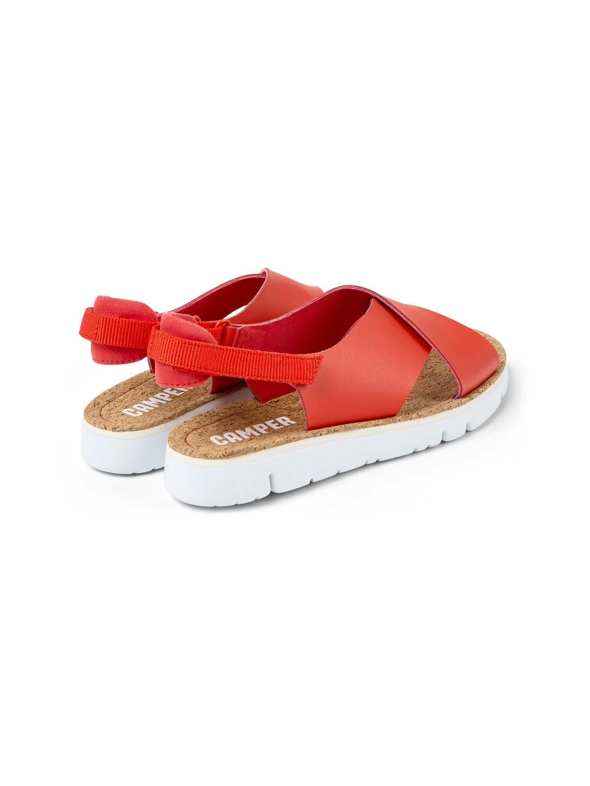 Camper Women's Sandals Oruga - Red - Image 4