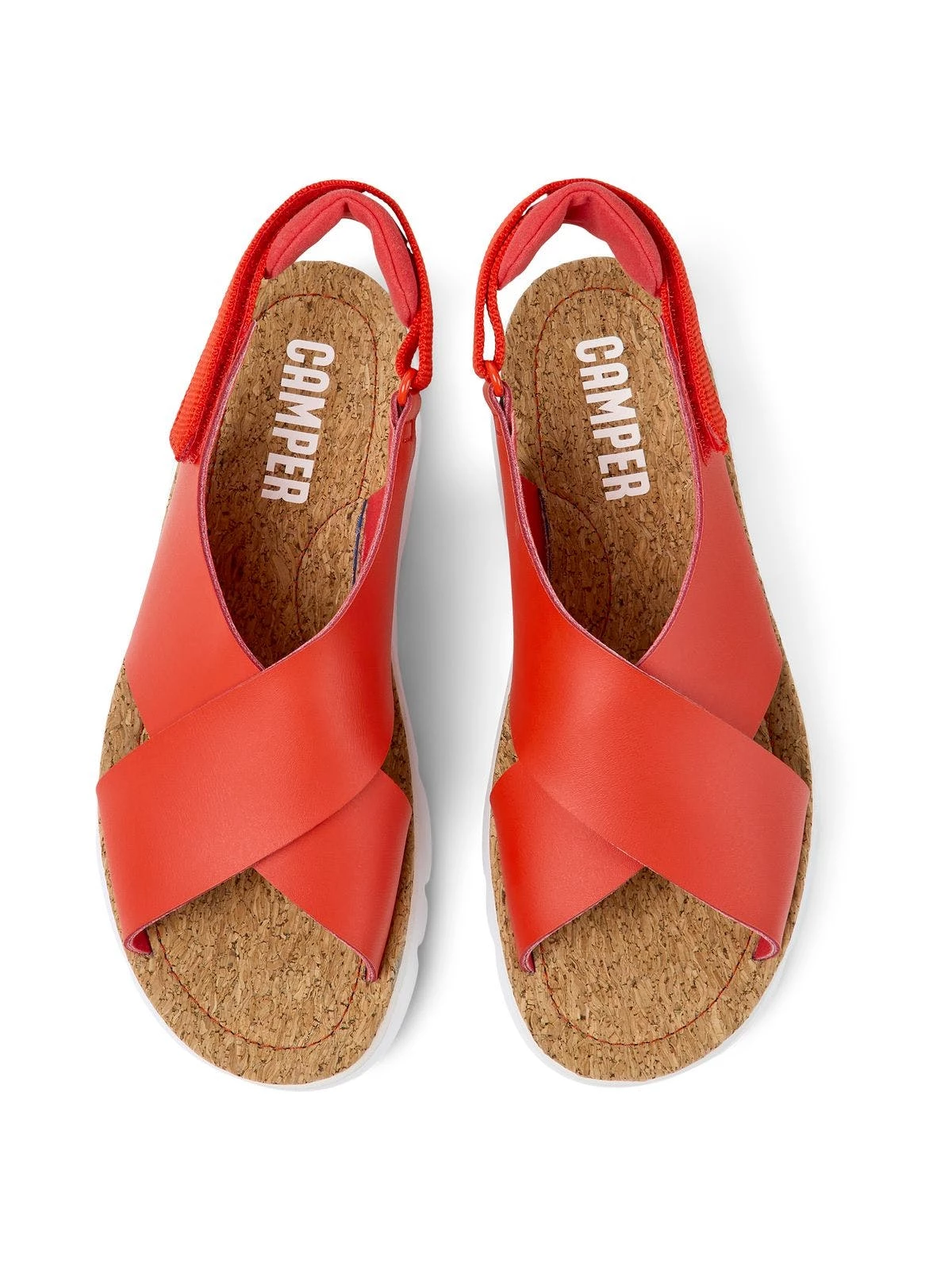 Camper Women's Sandals Oruga - Red - Image 3