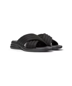 Camper Spiro Textile Sandals - Black