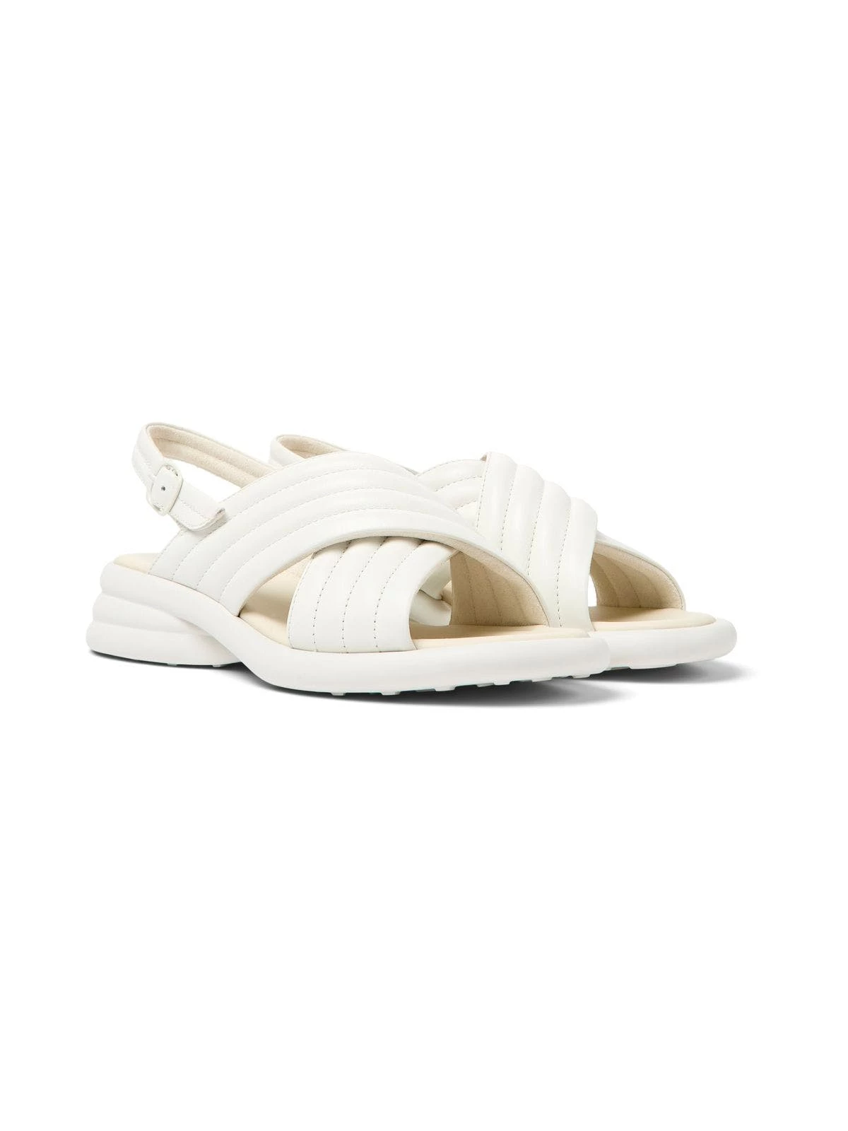 Camper Womens Spiro Sandals - White Natural - Image 2