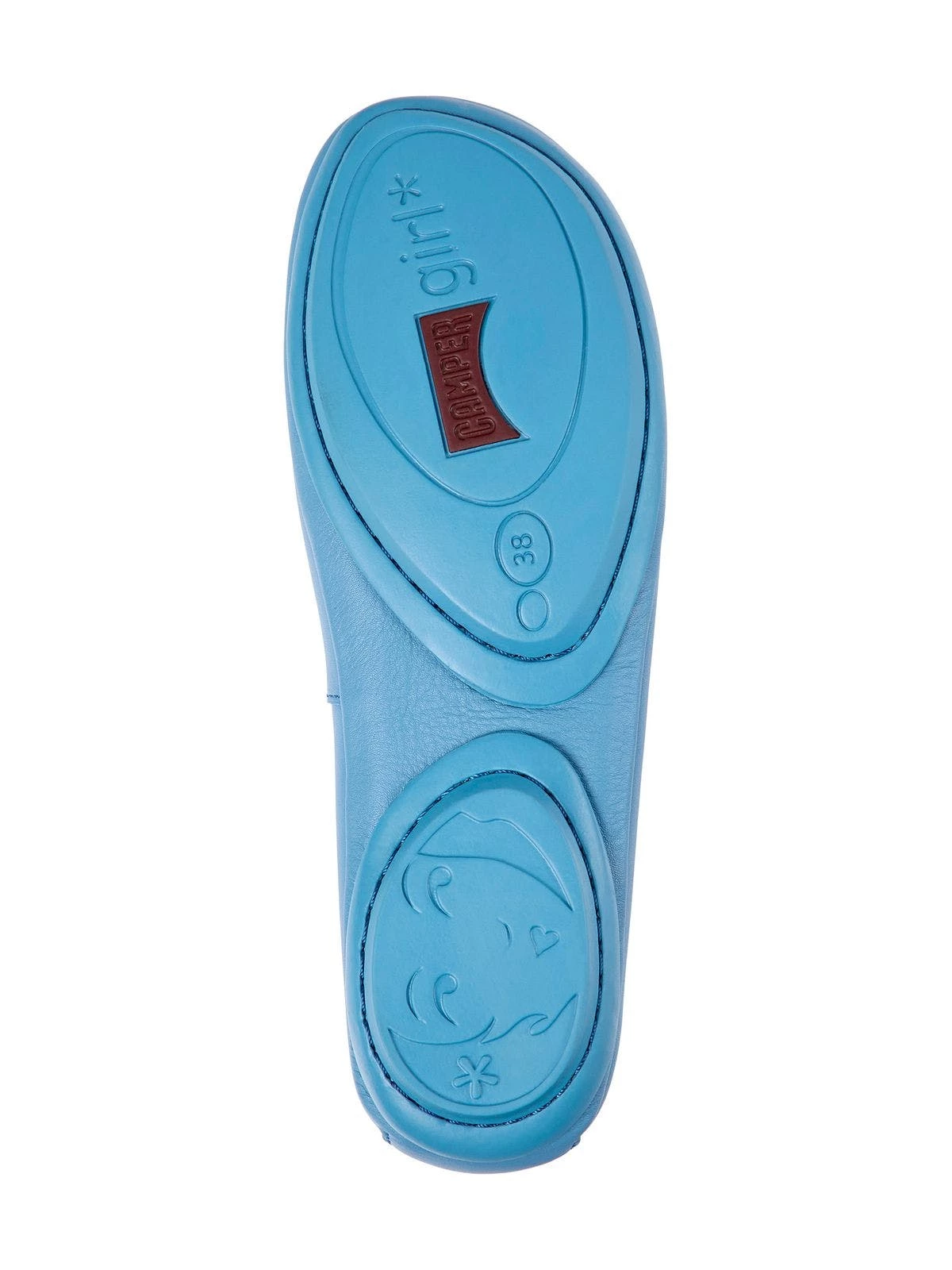 Camper Ballerinas Right Nina - Medium Blue - Image 5