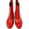 Camper Ankle Boots Women Bonnie - Red