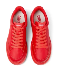 Camper Red Leather Runner K21 Sneakers For Men