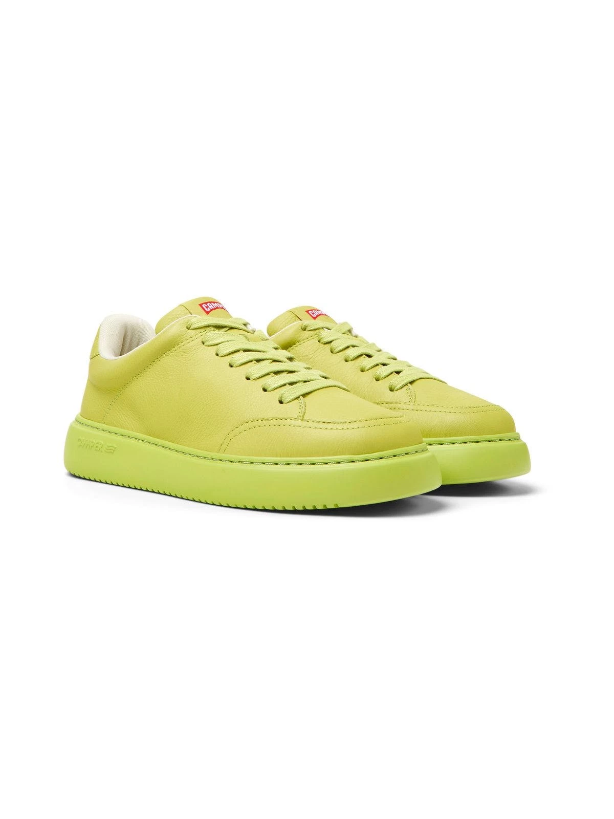 Camper Green Leather Runner K21 Sneakers For Women - Image 3